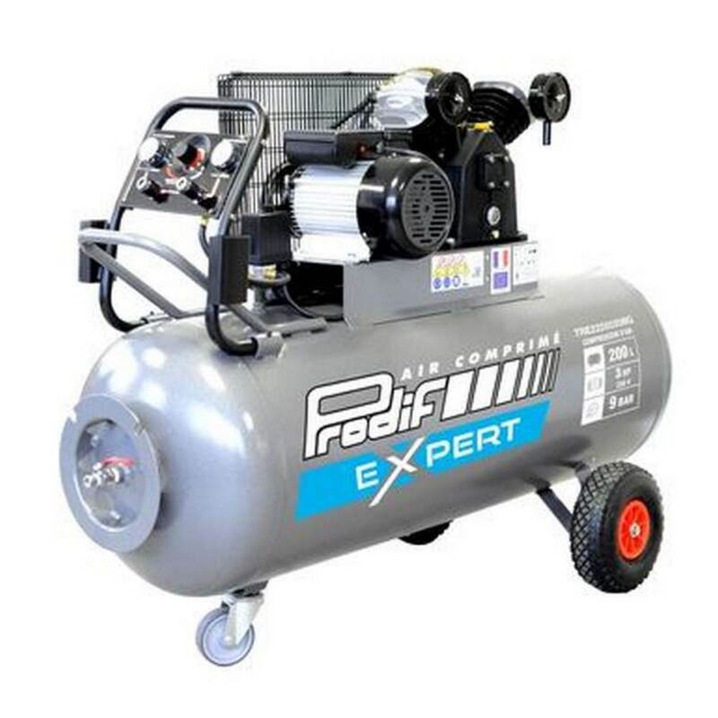 Compresseur bi-cylindre 200 litres